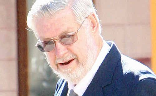Murray Moffat pictured leaving court in Ipswich. Murray Moffat pictured leaving court in Ipswich.