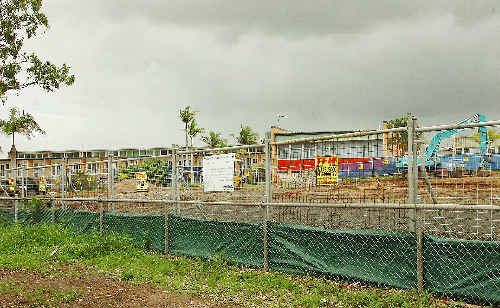 Building work has begun on Maryborough Hospital land. Building work has begun on Maryborough Hospital land.