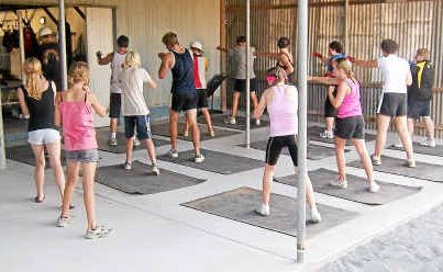 Warwick Boxing Club fitness members train on the new slab, which had to be installed to cater for the huge increase in numbers. Warwick Boxing Club fitness members train on the new slab, which had to be installed to cater for the huge increase in numbers.