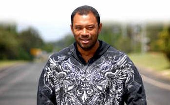 LITTLE TOWN, BIG NAME: Sunny Garcia has tried the waves at the Iluka breakwall after 25 years of travel to Australia. LITTLE TOWN, BIG NAME: Sunny Garcia has tried the waves at the Iluka breakwall after 25 years of travel to Australia.