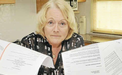 Carol Halkett feels she has been ignored by the Building Services Authority.Photo: Max Fleet bsa0303b Carol Halkett feels she has been ignored by the Building Services Authority.Photo: Max Fleet bsa0303b