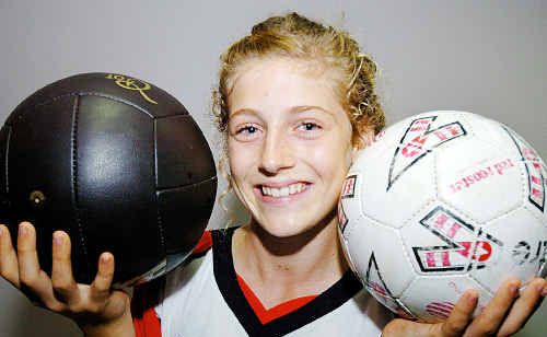 Maryborough’s Claudia Wharton has been selected to play for Queensland in the under-13 girls soccer team. Maryborough’s Claudia Wharton has been selected to play for Queensland in the under-13 girls soccer team.