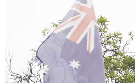 IN TATTERS: This tattered Australian flag has been flying at Ballina hospital, a State Government institution. IN TATTERS: This tattered Australian flag has been flying at Ballina hospital, a State Government institution.