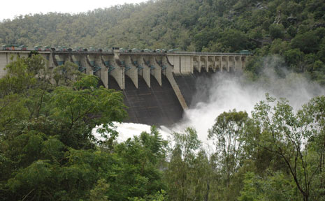 Twenty megalitres of water will be released from Somerset and Wivenhoe dams. Twenty megalitres of water will be released from Somerset and Wivenhoe dams.