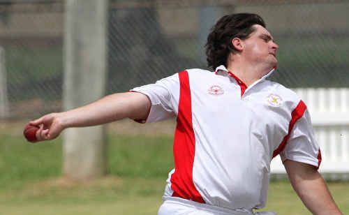 South’s Tom Kroehnert will swap ball for bat as his team chases runs at Harwood. South’s Tom Kroehnert will swap ball for bat as his team chases runs at Harwood.