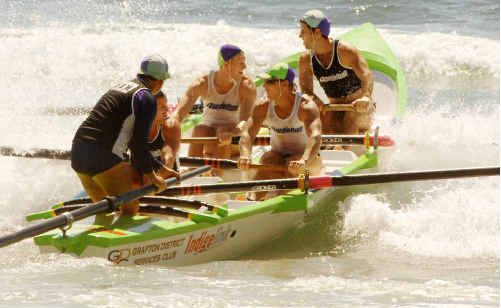 Minnie Water-Wooli are chasing open and reserve grade titles in today’s finals of the North Coast Surfboat Series at Woolgoolga. Minnie Water-Wooli are chasing open and reserve grade titles in today’s finals of the North Coast Surfboat Series at Woolgoolga.