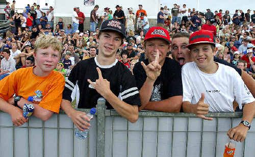More than 6000 watched the Crusty Demons perform here in 2005. More than 6000 watched the Crusty Demons perform here in 2005.