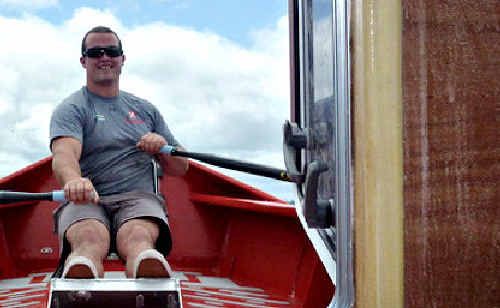 Shaun Quincey is still on track to reach New Zealand. Shaun Quincey is still on track to reach New Zealand.