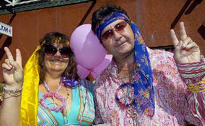 Donna and Mathew Naismith from Maryborough enjoyed a chilled-out pub crawl last year. Donna and Mathew Naismith from Maryborough enjoyed a chilled-out pub crawl last year.