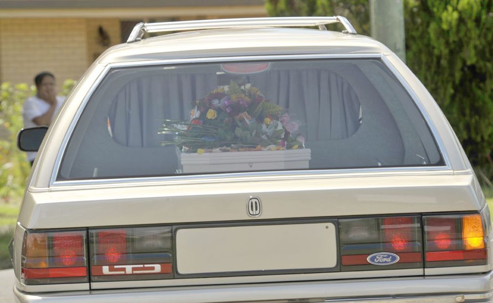 Bundaberg mourns the loss of Trinity Bates at her funeral yesterday. Bundaberg mourns the loss of Trinity Bates at her funeral yesterday.