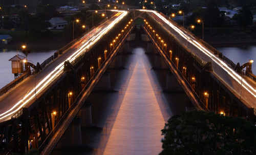 Is this what the new Grafton Bridge will look like? Photographer Stu Murphy and digital photo enhancer Brad Ford put their skills together to come up with the image. Is this what the new Grafton Bridge will look like? Photographer Stu Murphy and digital photo enhancer Brad Ford put their skills together to come up with the image.