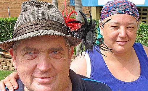Raymond Parry and housemate Helen Coyle. Raymond Parry and housemate Helen Coyle.