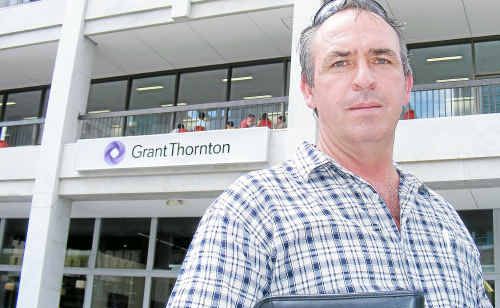 Former Leitch Pastoral Group operations manager Rob Doro attended a creditors’ meeting in Brisbane yesterday. Former Leitch Pastoral Group operations manager Rob Doro attended a creditors’ meeting in Brisbane yesterday.