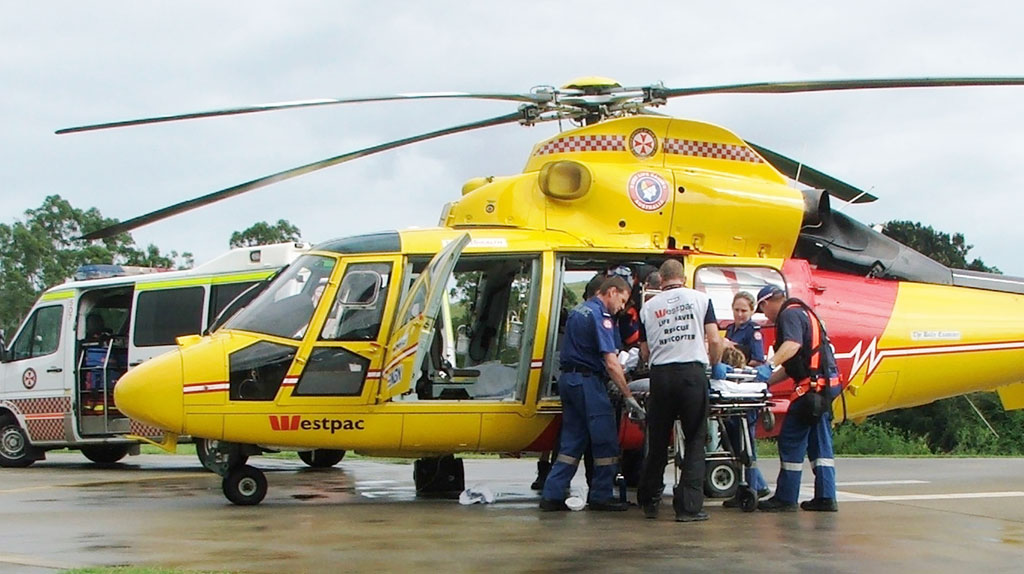 Courtesy: Westpac Life Saver Rescue Helicopter Courtesy: Westpac Life Saver Rescue Helicopter