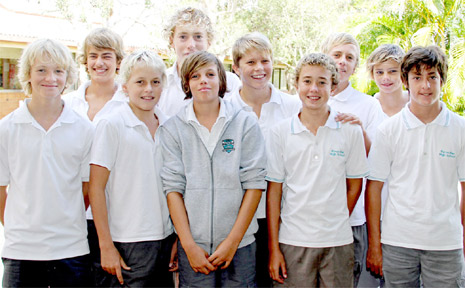 Pictured are members of the Byron Bay High School swimming team which competed in the New South Wales CHS Swimming Championships. Pictured are members of the Byron Bay High School swimming team which competed in the New South Wales CHS Swimming Championships.