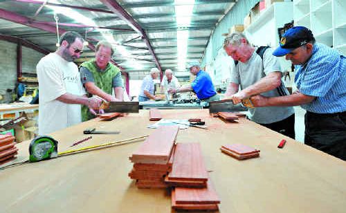 The Coffs Harbour Men’s Shed is in full swing but the call has gone out for more mentors and members. Bruce Thomas The Coffs Harbour Men’s Shed is in full swing but the call has gone out for more mentors and members. Bruce Thomas