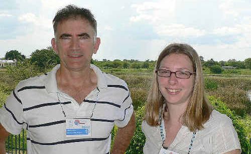 Back from Botswana: Adam Smith and Dr Nicole White Back from Botswana: Adam Smith and Dr Nicole White