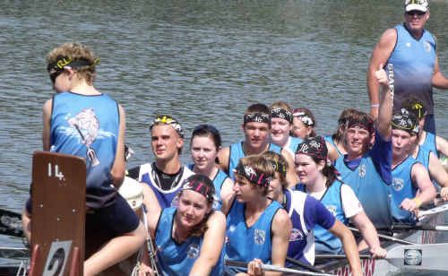 We did it: Grafton Dragon Boats under-18 squad celebrate their amazing state title achievement. We did it: Grafton Dragon Boats under-18 squad celebrate their amazing state title achievement.