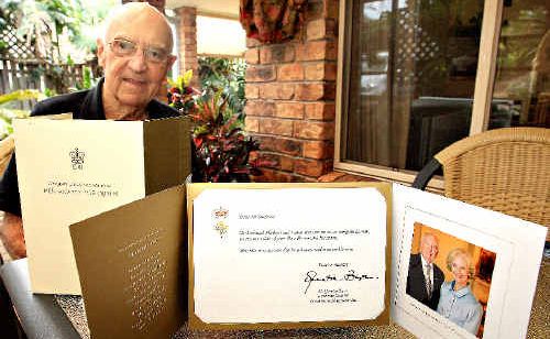 Bill Stafford, 86, of Banora Point thought a letter that arrived from the Governor General’s office congratulating him on his 100th birthday was an April Fools’ joke. Bill Stafford, 86, of Banora Point thought a letter that arrived from the Governor General’s office congratulating him on his 100th birthday was an April Fools’ joke.