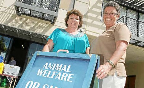 On the move: Animal Welfare League op-shop manager Tania Rankine and Mary Hay are pleased to open the doors of the new premises. On the move: Animal Welfare League op-shop manager Tania Rankine and Mary Hay are pleased to open the doors of the new premises.