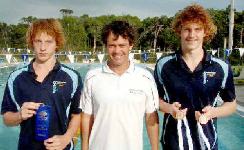 Rory, Richard and Dylan Brown. Rory, Richard and Dylan Brown.