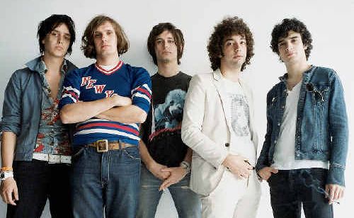 SPLENDID CHOICE: New York rock outfit The Strokes, from left Julian Casablancas, Nikolai Fraiture, Nick Valensi, Albert Hammond Jr and Fabrizio Moretti. SPLENDID CHOICE: New York rock outfit The Strokes, from left Julian Casablancas, Nikolai Fraiture, Nick Valensi, Albert Hammond Jr and Fabrizio Moretti.