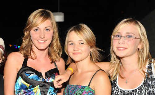 Mekayla McLeod, Jean Wilson and Karlie Lovell. Mekayla McLeod, Jean Wilson and Karlie Lovell.