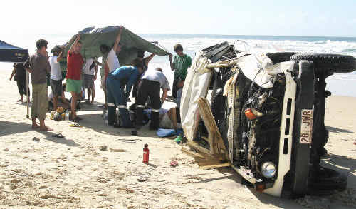 An inquest is currently underway into the deaths of three international tourists in two separate crashes on Fraser Island last year. An inquest is currently underway into the deaths of three international tourists in two separate crashes on Fraser Island last year.