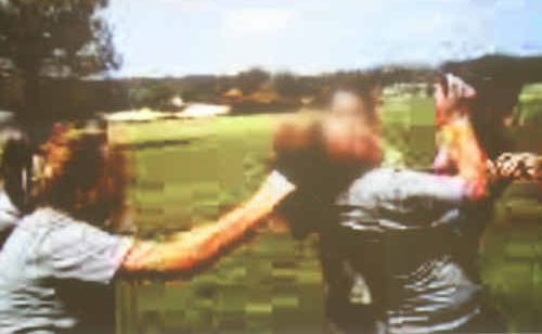 Footage of the fight between girls at Bremer High School. Footage of the fight between girls at Bremer High School.