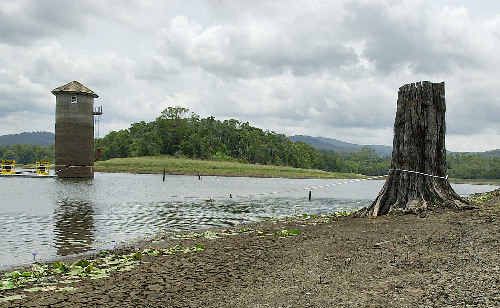 The need for a new secure water source was highlighted in 2003 when a prolonged dry spell saw Rocky Creek Dam fall to 25 per cent of its capacity. The need for a new secure water source was highlighted in 2003 when a prolonged dry spell saw Rocky Creek Dam fall to 25 per cent of its capacity.