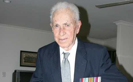 Doug Butterworth in his Cannonvale home this week. The WWII Veteran will be unable to make the Anzac Day Parade in Airlie Beach this year. Doug Butterworth in his Cannonvale home this week. The WWII Veteran will be unable to make the Anzac Day Parade in Airlie Beach this year.