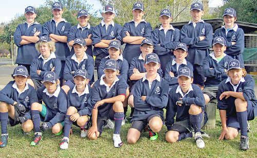 The victorious Emmanuel Anglican College rugby team. The victorious Emmanuel Anglican College rugby team.