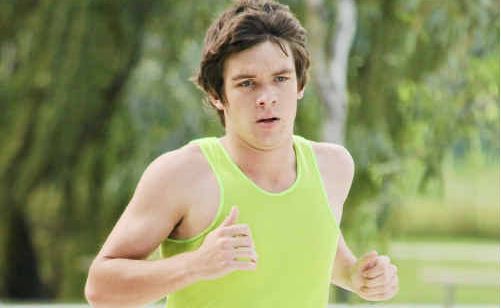 Open winner Matthew Carey takes an early lead in the Warwick State High School cross country. Open winner Matthew Carey takes an early lead in the Warwick State High School cross country.