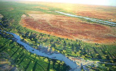 The Lake Eyre region has come to life following summer rains. The Lake Eyre region has come to life following summer rains.