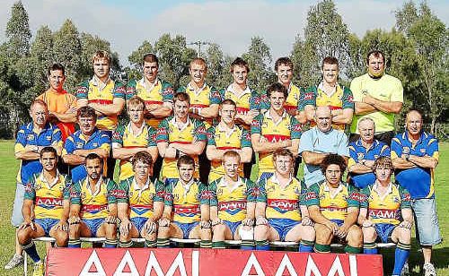 Oxley Pioneers under-18s smile for the camera before taking on Newcastle but had the grins wiped in a controversial finish. Oxley Pioneers under-18s smile for the camera before taking on Newcastle but had the grins wiped in a controversial finish.