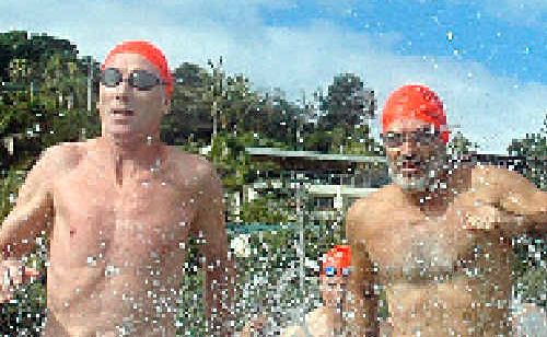 Competitors taking part in last year’s Winter Whales ocean swim. More than 2000 people are expected to take part in this year’s event which gets underway in Byron Bay this weekend. Competitors taking part in last year’s Winter Whales ocean swim. More than 2000 people are expected to take part in this year’s event which gets underway in Byron Bay this weekend.