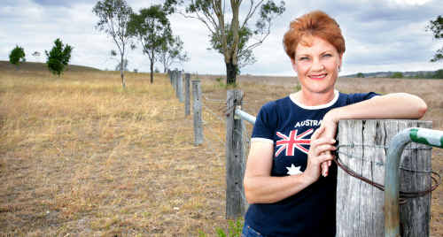 She's at it again: Former One Nation leader Pauline Hanson is back in the headlines after saying she will not sell her house to a Muslim. She's at it again: Former One Nation leader Pauline Hanson is back in the headlines after saying she will not sell her house to a Muslim.