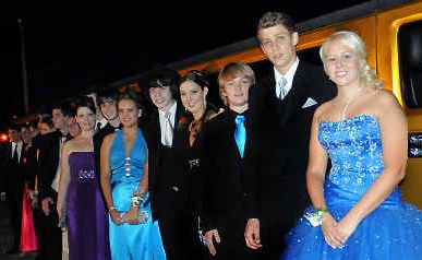 Sixteen St Mary’s students arrived at the school formal in the back of a stretch Hummer. Sixteen St Mary’s students arrived at the school formal in the back of a stretch Hummer.
