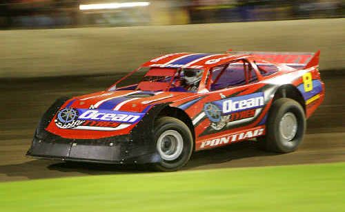 Michael Doblo was back to his daring best in the Queensland Super Sedan State Titles heats. Michael Doblo was back to his daring best in the Queensland Super Sedan State Titles heats.