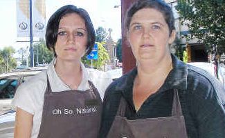 Impacting business: Oh So Natural employee Ashlee Briggs and owner Sharon Wendt are concerned about the lack of parking in the CBD. Impacting business: Oh So Natural employee Ashlee Briggs and owner Sharon Wendt are concerned about the lack of parking in the CBD.