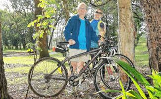 Great place: Coffs Ambassadors Ian Scott and Wendy Frost in bushland at Toormina. Great place: Coffs Ambassadors Ian Scott and Wendy Frost in bushland at Toormina.