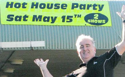 Get in quick: Hot House Party organiser John Logan is reminding partygoers to get in and buy tickets for the Hot House Party before the night. Get in quick: Hot House Party organiser John Logan is reminding partygoers to get in and buy tickets for the Hot House Party before the night.