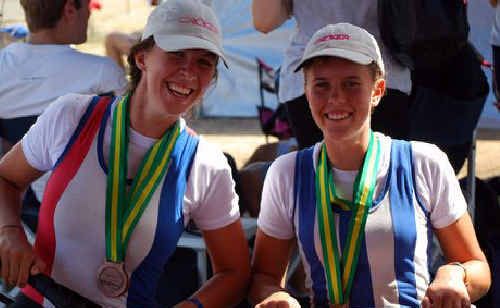 We did it: Leah Saunders (Lower Clarence) and Sophie Dansie (Lismore). We did it: Leah Saunders (Lower Clarence) and Sophie Dansie (Lismore).