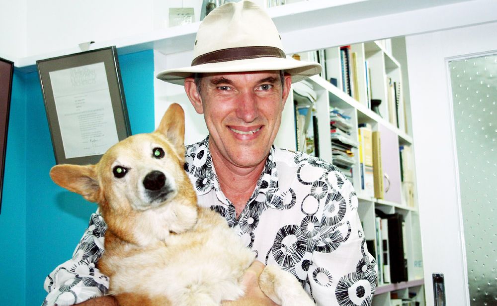 Would’e? with his owner, Mark Smith, gets vaccinated annually. Would’e? with his owner, Mark Smith, gets vaccinated annually.