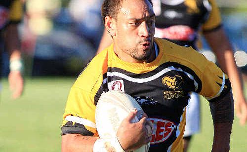 Daniel Tevi in action for the South Tweed Koalas. Daniel Tevi in action for the South Tweed Koalas.