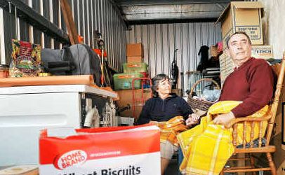 Homeless: Rosalie Pall and Jozsef Papp spent days in a storage shed while waiting for their case to come to court. Homeless: Rosalie Pall and Jozsef Papp spent days in a storage shed while waiting for their case to come to court.