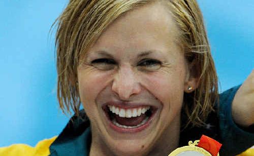 Australian Gold Medallist swimmer Libby Trickett. Australian Gold Medallist swimmer Libby Trickett.