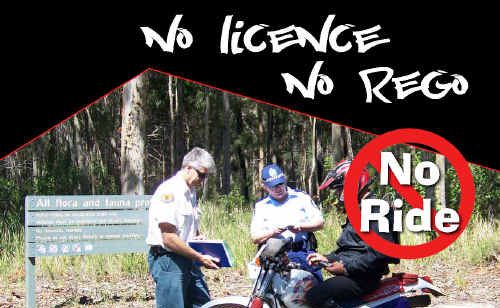 Bike riders play a dangerous game off the road. Bike riders play a dangerous game off the road.