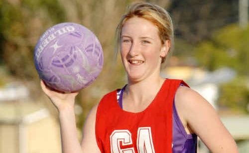 Brooke Macdonald plays for the Iluka Mossy Marlins in the LCNA competition match. Brooke Macdonald plays for the Iluka Mossy Marlins in the LCNA competition match.