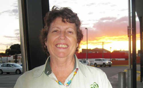 Excited: Cathy Walls is counting the days to the long weekend, when she takes her netball team to the State Age Championships. Excited: Cathy Walls is counting the days to the long weekend, when she takes her netball team to the State Age Championships.
